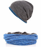 Cabirol Gorro Multifunción Reversible Flix Gris-Azul
