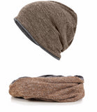 Cabirol Gorro Multifunción Reversible Flix Marrón-Gris