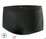 Cabirol Ropa Interior Acolchada Hombre para Ciclismo - Negro